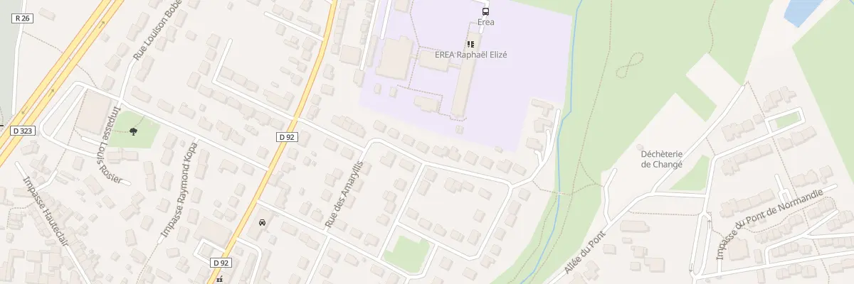 Plan du 17 Rue des Primevères à Changé