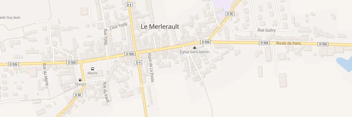 Plan du 13 Rue du 18 Septembre à Merlerault-le-Pin
