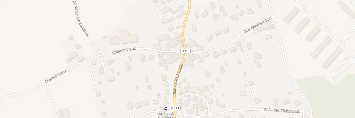 Plan du 420 Rue de la Chapelle à Brie