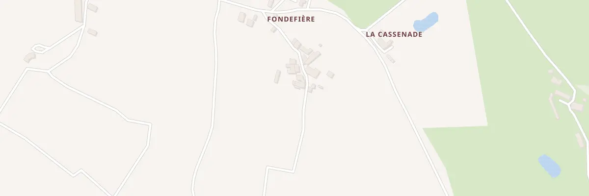 Plan du 53 Fondefiere à Margueron