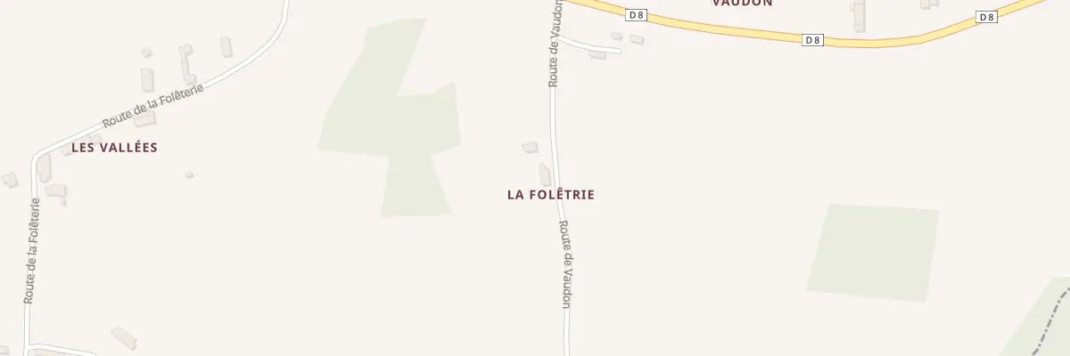 Plan du 29 Les Vallees à Trémont