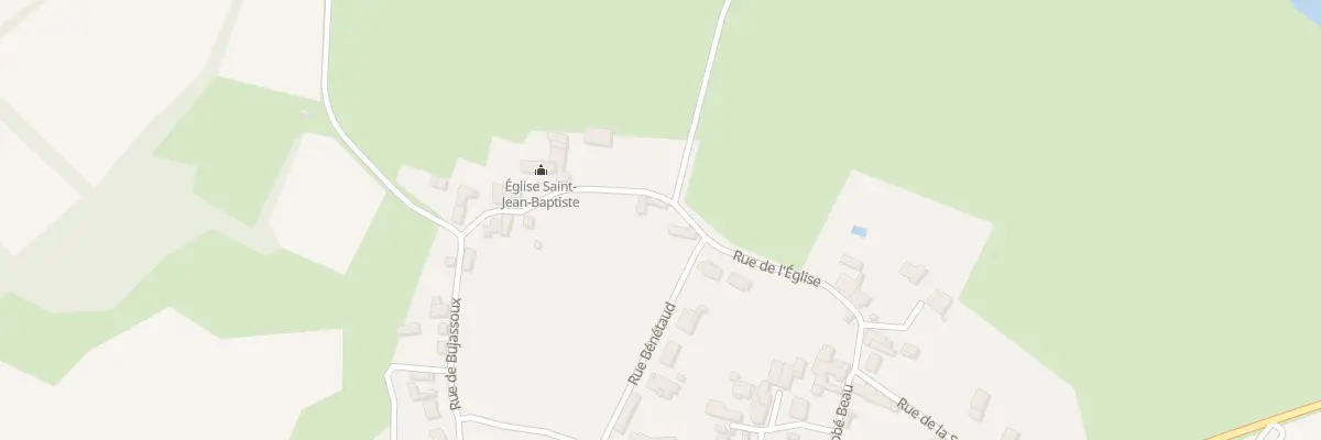 Plan du 5104 Rue Bénétaud à Coulgens