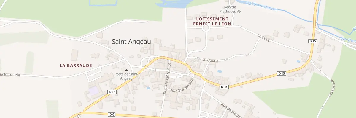 Plan du 40 Rue des Saint-Amants à Val-de-Bonnieure