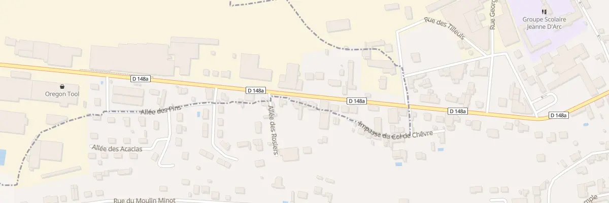Plan du 17 Rue Norbert Portejoie à Saint-Pierre-d’Exideuil