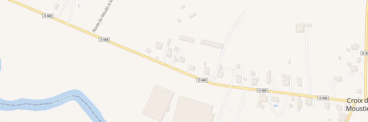 Plan du 36 Aux Nauzes à Moustier