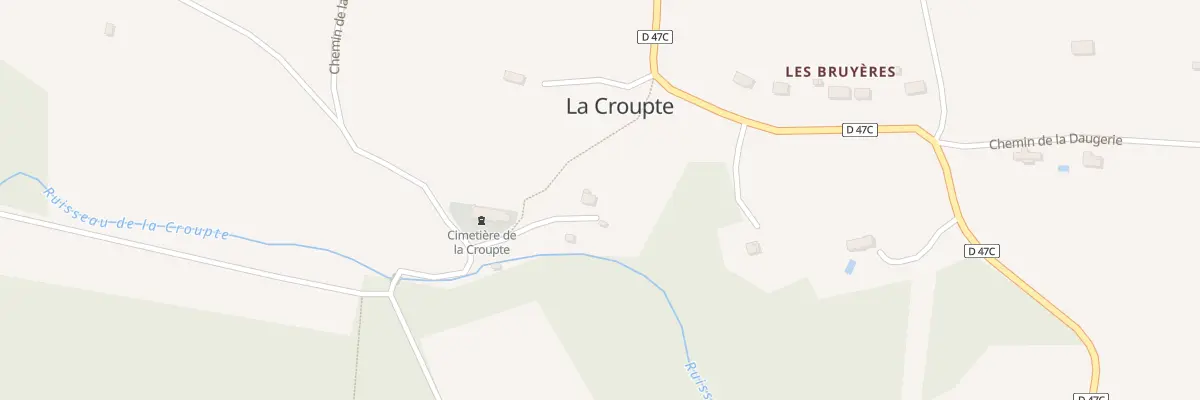 Plan du 465 Che de la Source La Croupte à Livarot-Pays-d’Auge