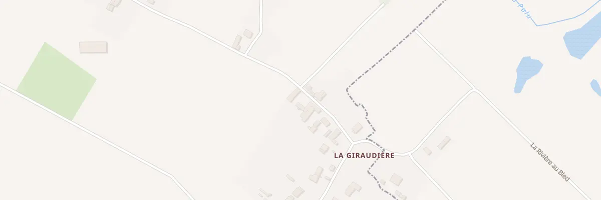 Plan du 23 La Giraudiere à Chabournay