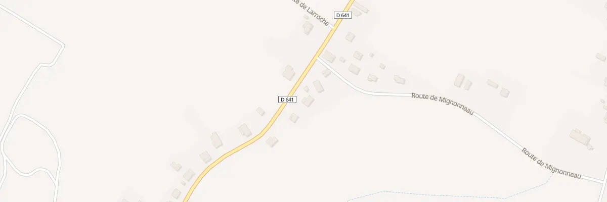 Plan du 564 Rte de Gontaud de Nogaret à Fauillet