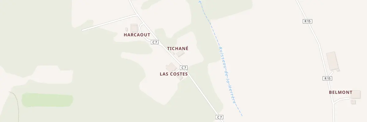 Plan du 5010 Tichane à Pouylebon