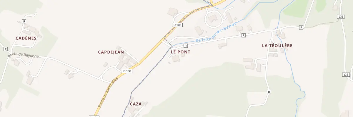Plan du 42 Che de la Teoulère à Buzet-sur-Baïse