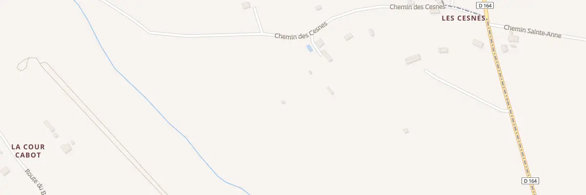 Plan du 10 Che des Cesnes à Prêtreville