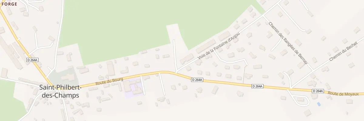 Plan du 35 Voie La Fontaine d’Anjou à Saint-Philbert-des-Champs