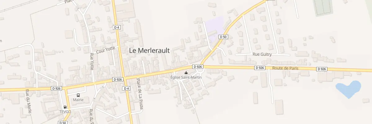 Plan du 2 Rue du 18 Septembre à Merlerault-le-Pin