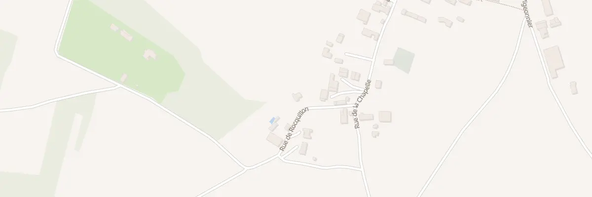 Plan du 3 Rue de Rocquillon à Château-Larcher