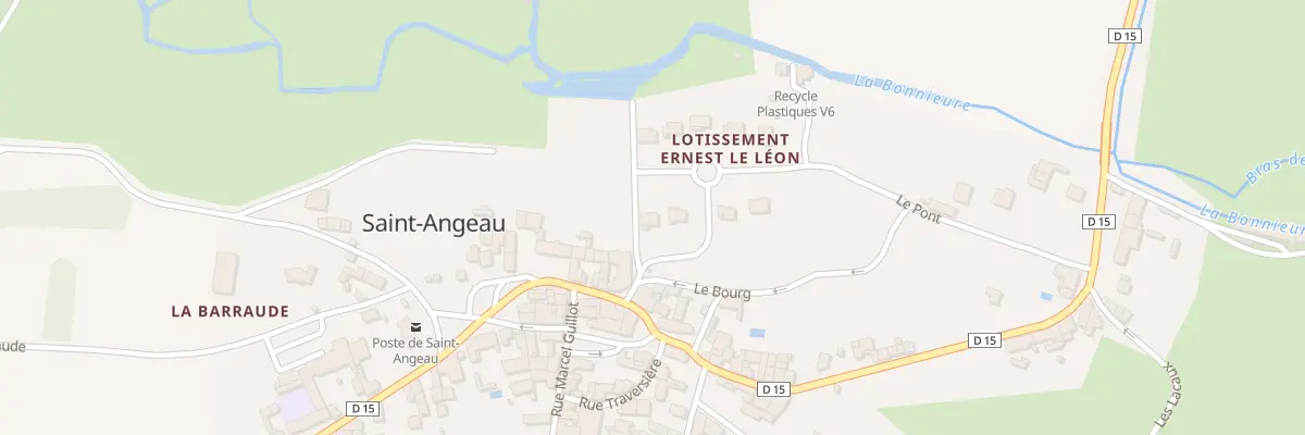 Plan du 9 Lot Ernest Le Léon à Val-de-Bonnieure