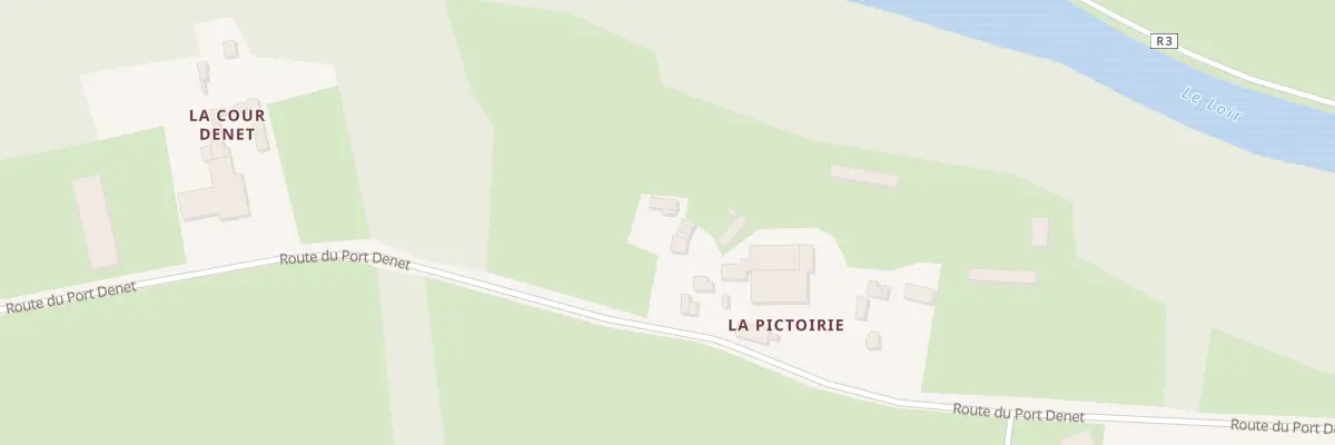 Plan du 6 Rte du Port Denet à Vaas