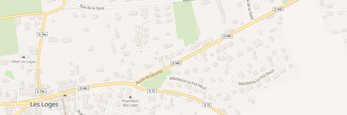 Plan du 111 Rte de Fecamp aux Loges