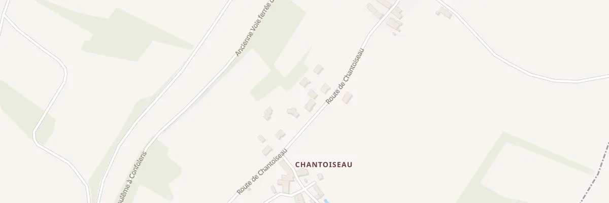 Plan du 588 Rte de Chantoiseau à Coulgens
