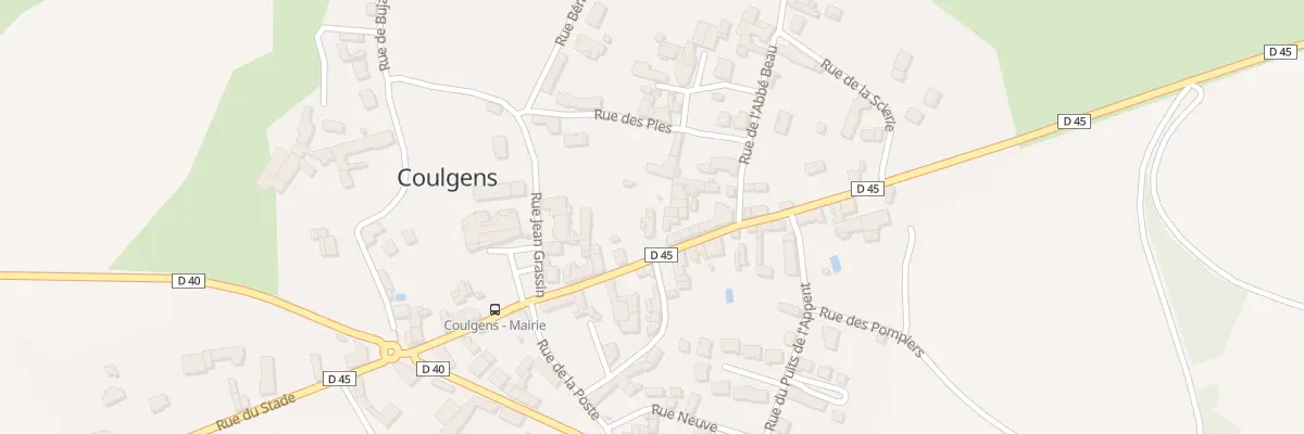 Plan du 2 Imp Dorothe à Coulgens
