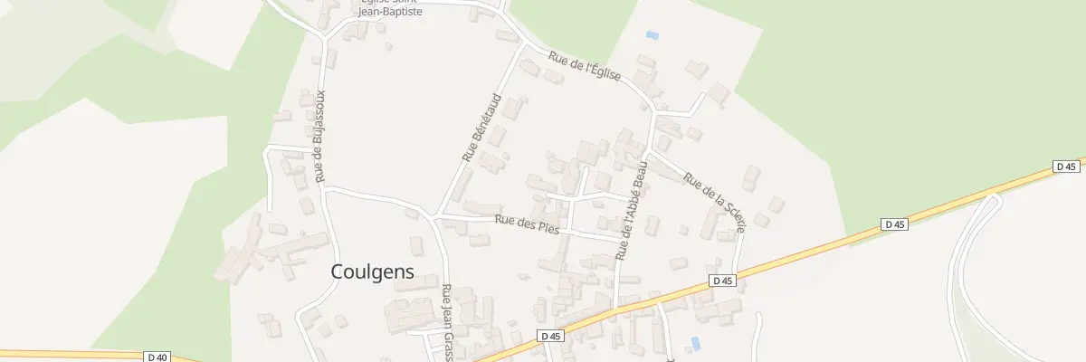 Plan du 3 Imp Traversière à Coulgens