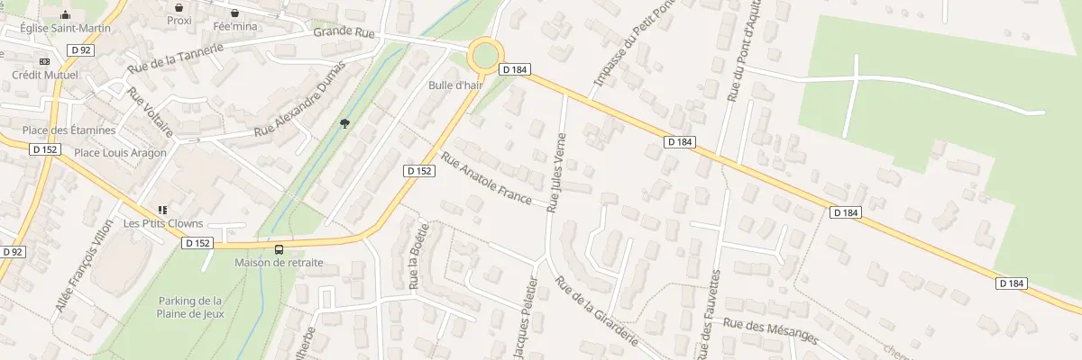 Plan du 11 Rue Anatole France à Changé