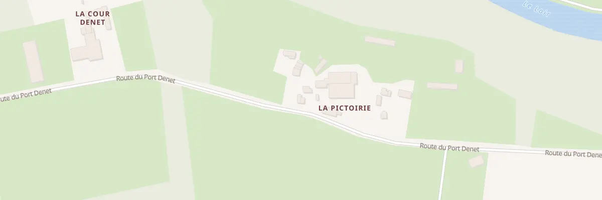 Plan du 4 Rte du Port Denet à Vaas