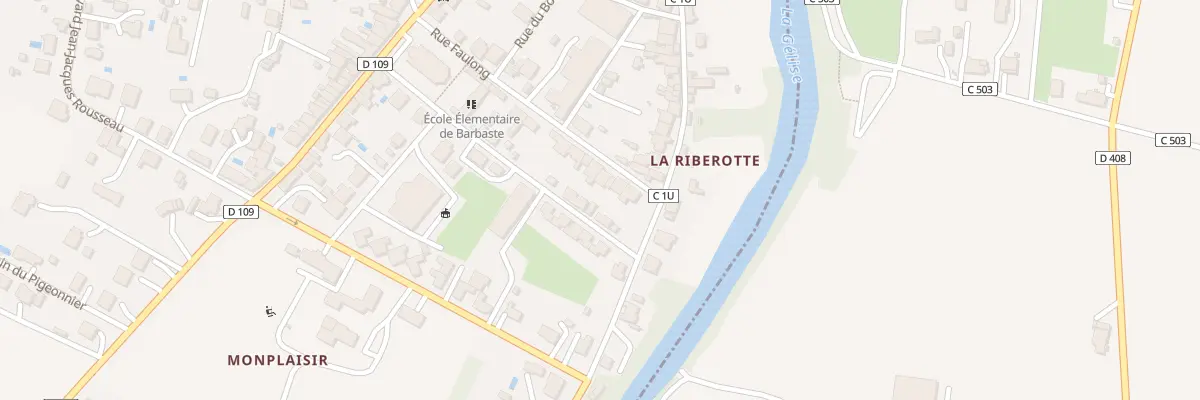 Plan du 14 Rue Faulong à Barbaste
