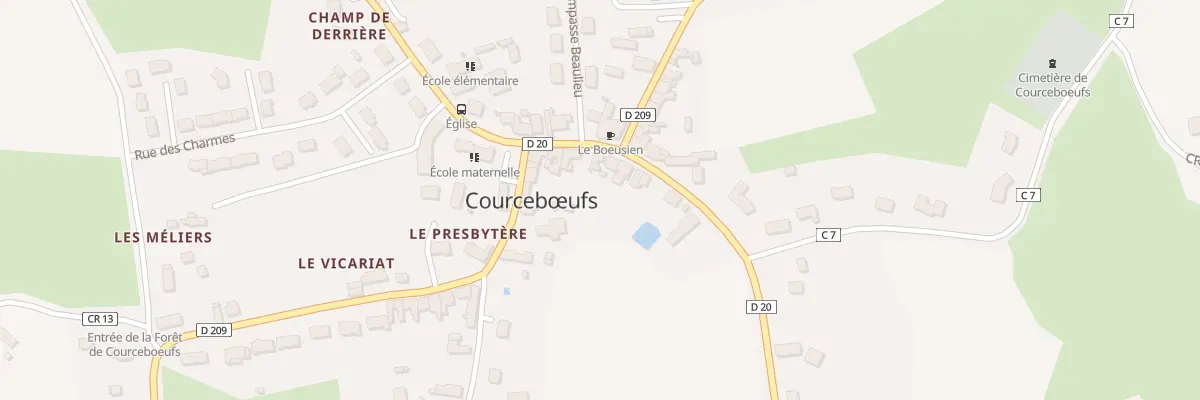 Plan du 26 Rue du Sergent Pitou à Courcebœufs