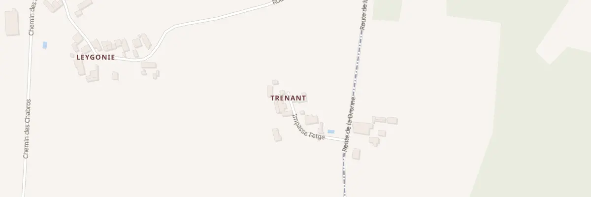 Plan du 245A Trenant à Vanxains
