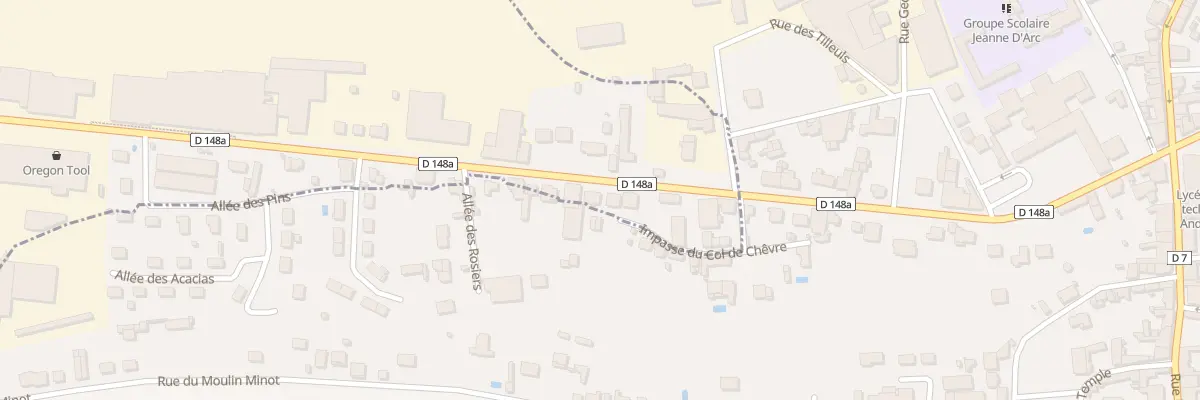 Plan du 9 Rue Norbert Portejoie à Civray