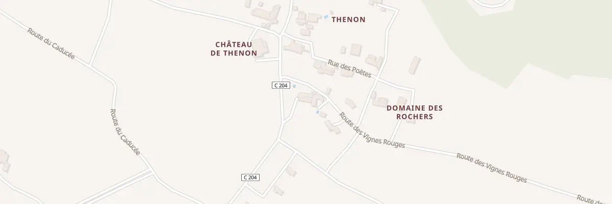 Plan du 103A Thenon Ouest à Razac-de-Saussignac