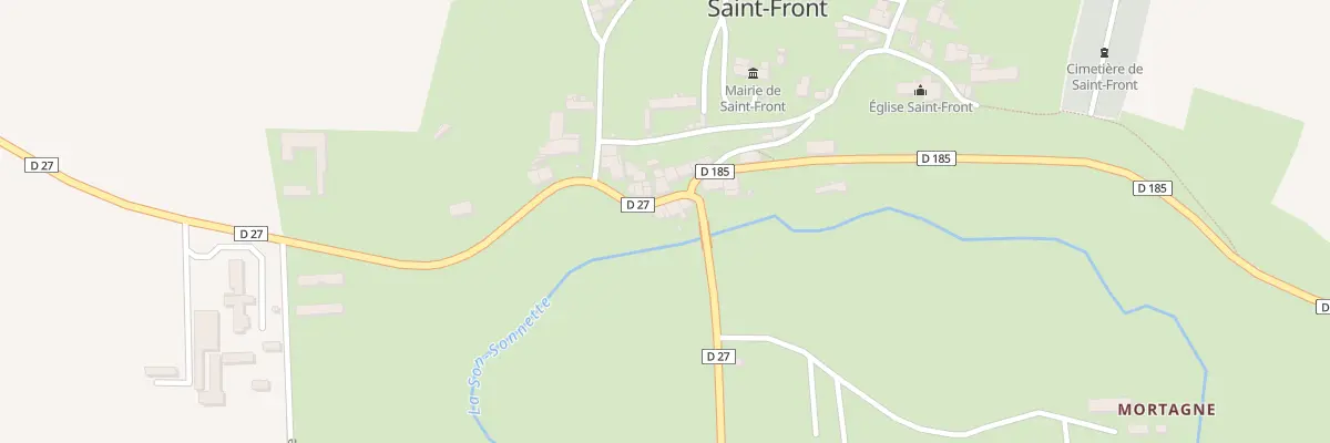 Plan du 5 Rue du Pont à Saint-Front
