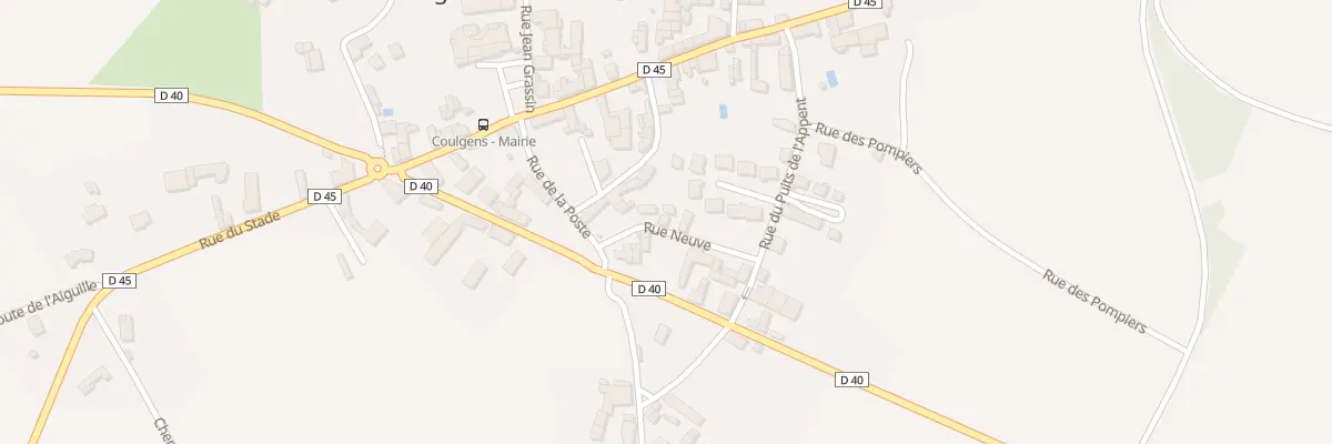Plan du 3 Rue Neuve à Coulgens