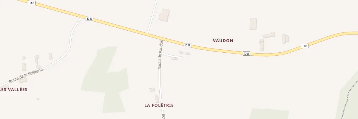 Plan du 37 Rte de Vaudon à Trémont