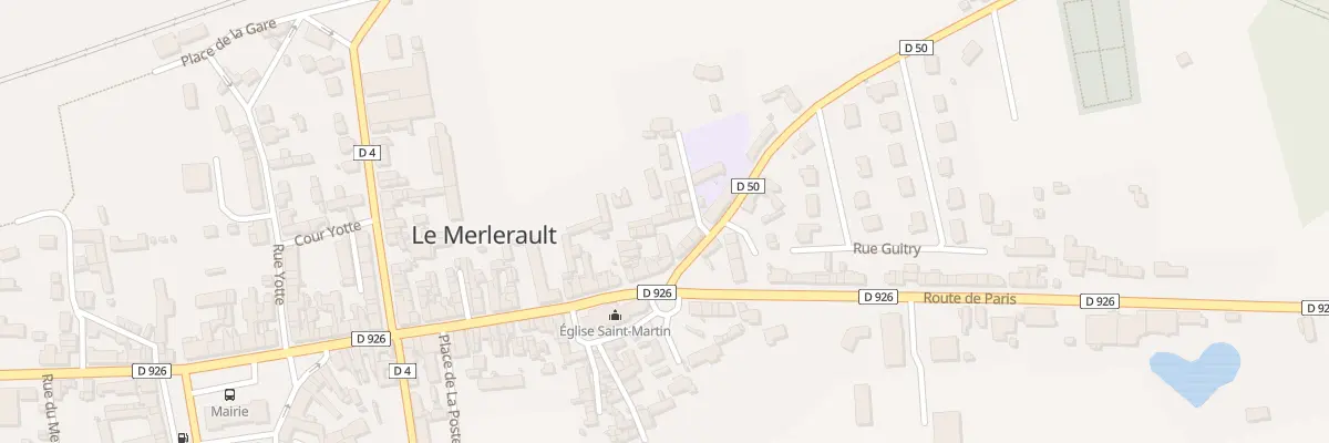 Plan du 9004 Rte d’Echauffour à Merlerault-le-Pin
