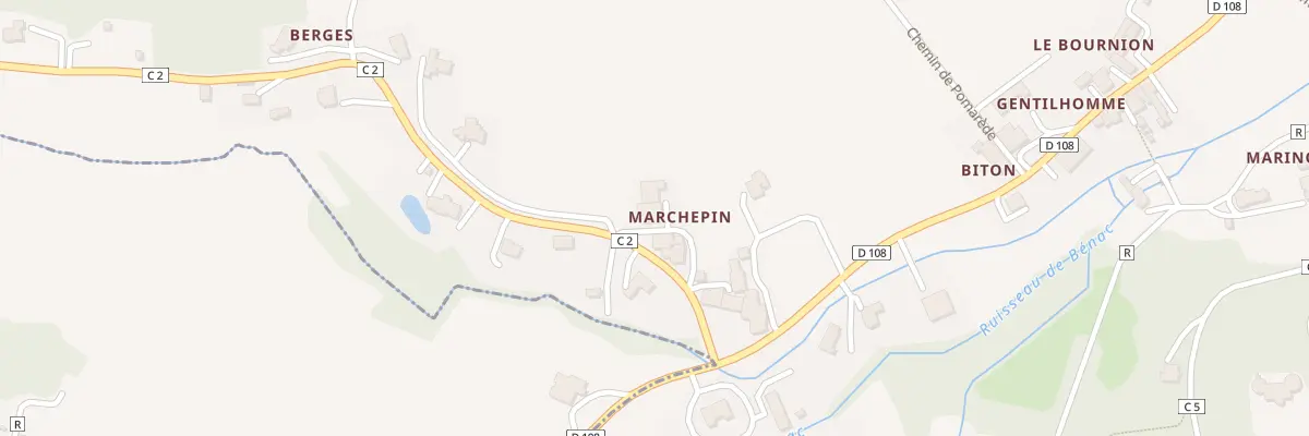 Plan du 60 Che de Marchepin à Buzet-sur-Baïse