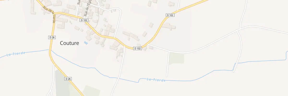 Plan du 20 Rue de la Forge à Couture