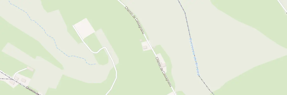 Plan du 1 Che de Cassagnaou à Ricaud