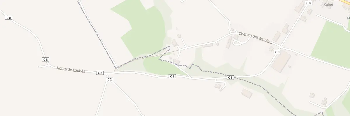 Plan du 60 Loubes à Saint-Astier