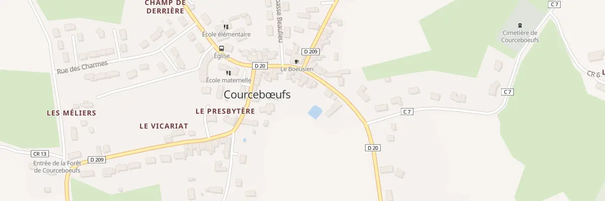 Plan du 30 Rue du Sergent Pitou à Courcebœufs