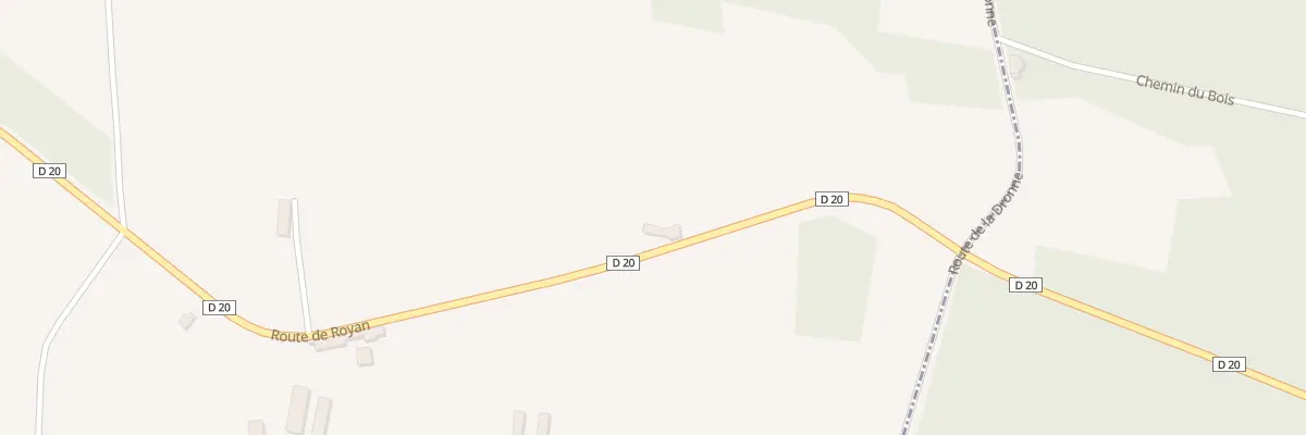 Plan du 258 Les Grands Bois à Vanxains