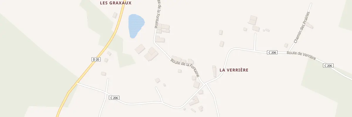 Plan du 48 Veyriere Nord à Fraisse