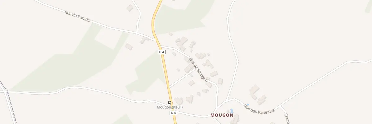Plan du 5 Rte de Vivonne à Iteuil
