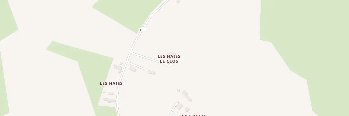 Plan du 5305 Les Haies à Courgains