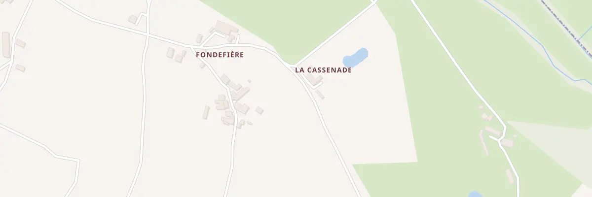 Plan du 16B Fondefiere à Margueron