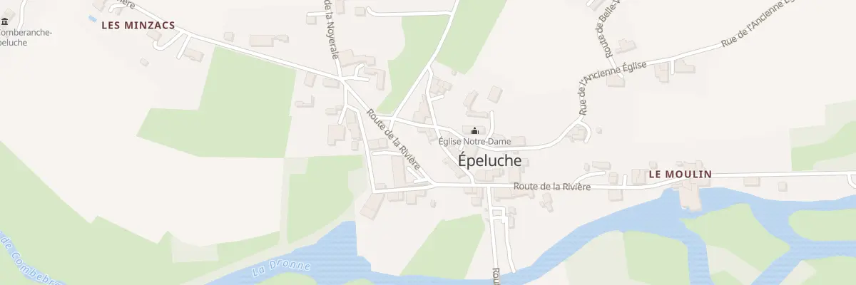 Plan du 48 Epeluche à Comberanche-et-Épeluche