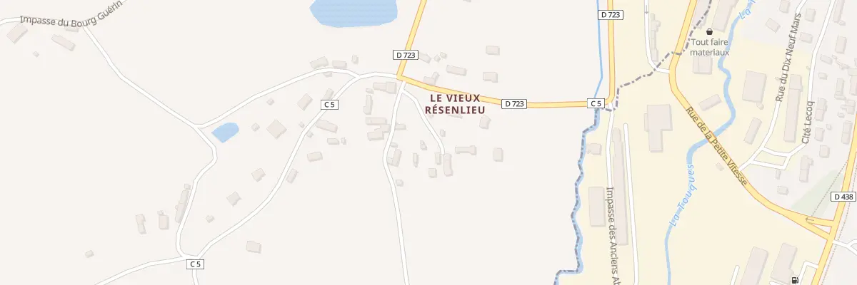 Plan du 4 Imp des Sources à Résenlieu