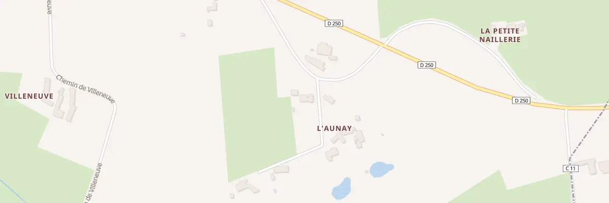 Plan du 5780 L’Aunay à Ruaudin