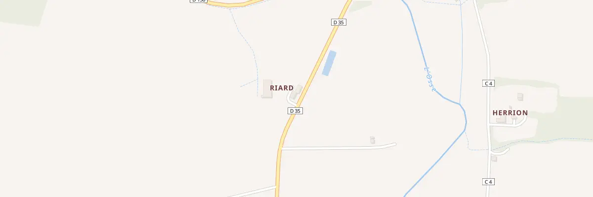 Plan du 1630 Rte de Riard à Roques