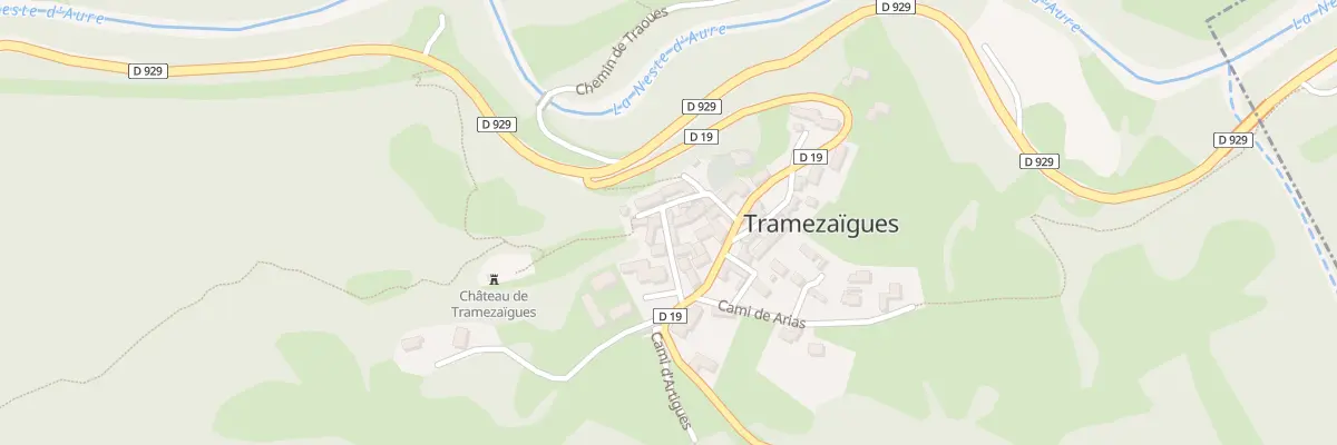 Plan du 8 Cae de Dessus à Tramezaïgues